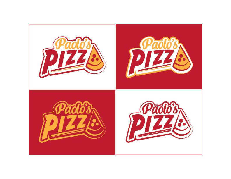 Logo Design by thisisabriellegaspar for Paolo's Pizza | Design #25148832