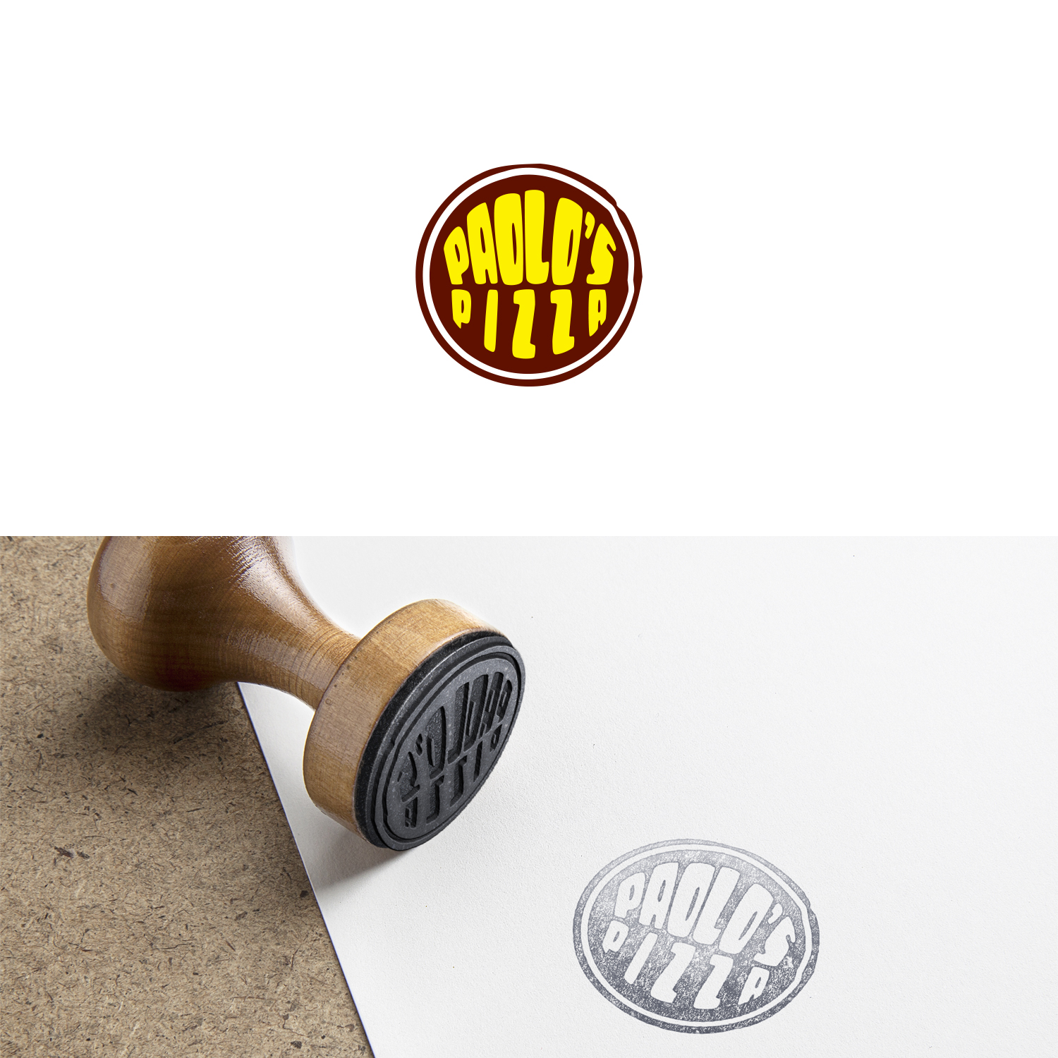 Logo Design by GenArt for Paolo's Pizza | Design #25144368