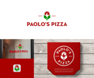 Diseño de Logo por airborne para Paolo's Pizza | Diseño: #25162690