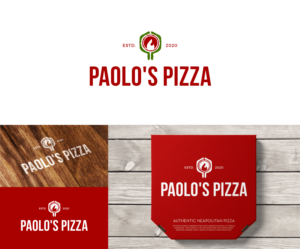 Diseño de Logo por airborne para Paolo's Pizza | Diseño: #25164475
