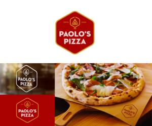 Diseño de Logo por airborne para Paolo's Pizza | Diseño: #25199617
