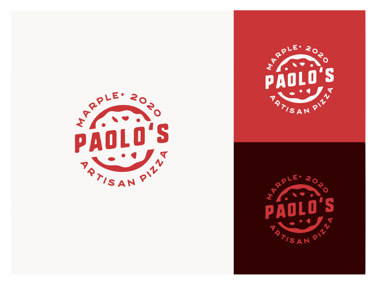 Logo-Design von wonderland für Paolo's Pizza | Design #25144742