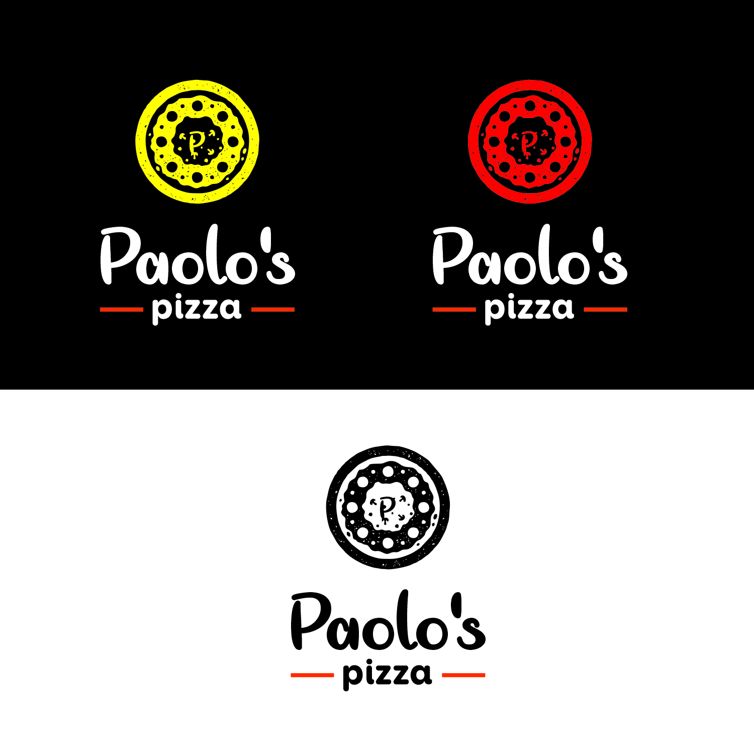 Logo Design by H P Creatives for Paolo's Pizza | Design #25151260
