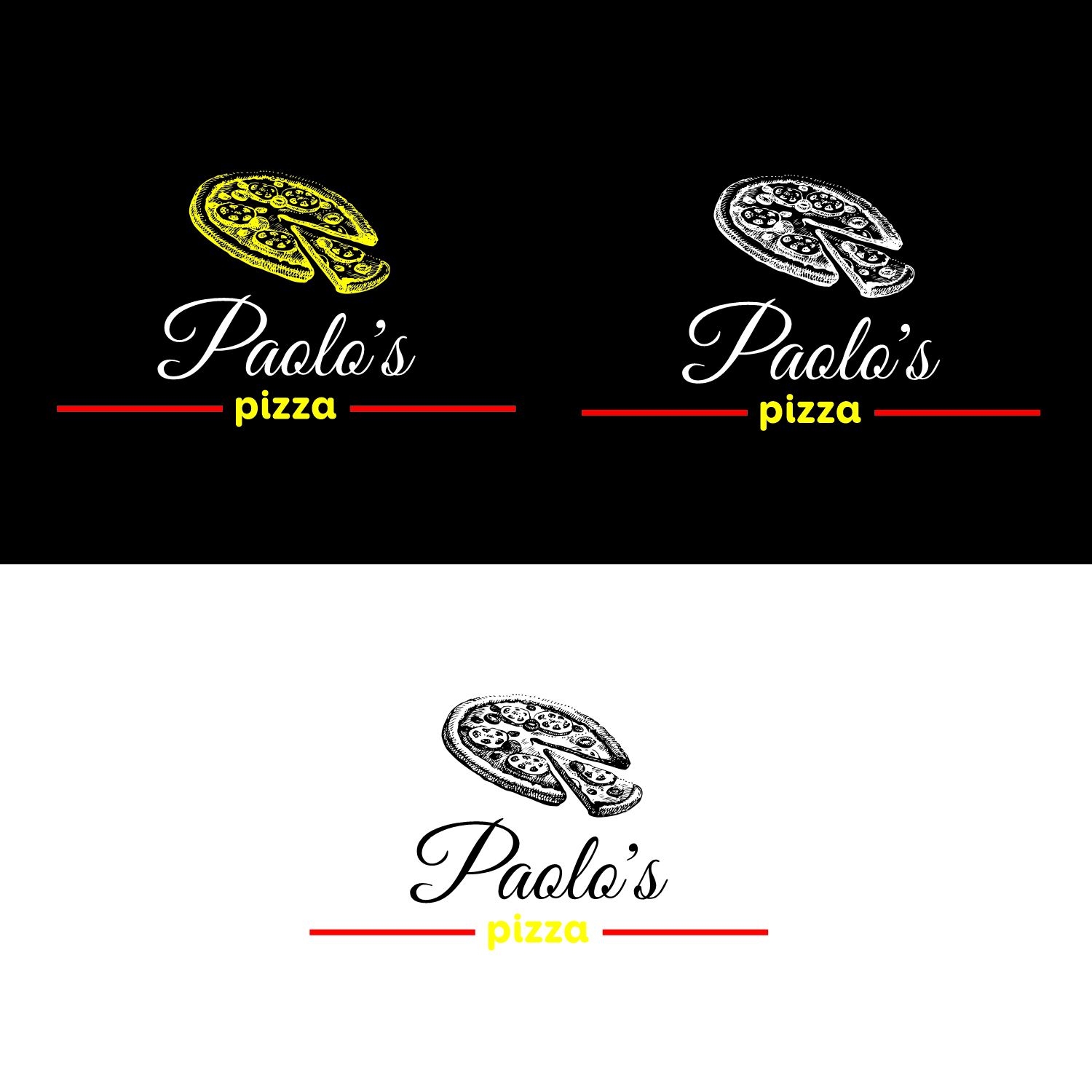 Logo Design by H P Creatives for Paolo's Pizza | Design #25151262