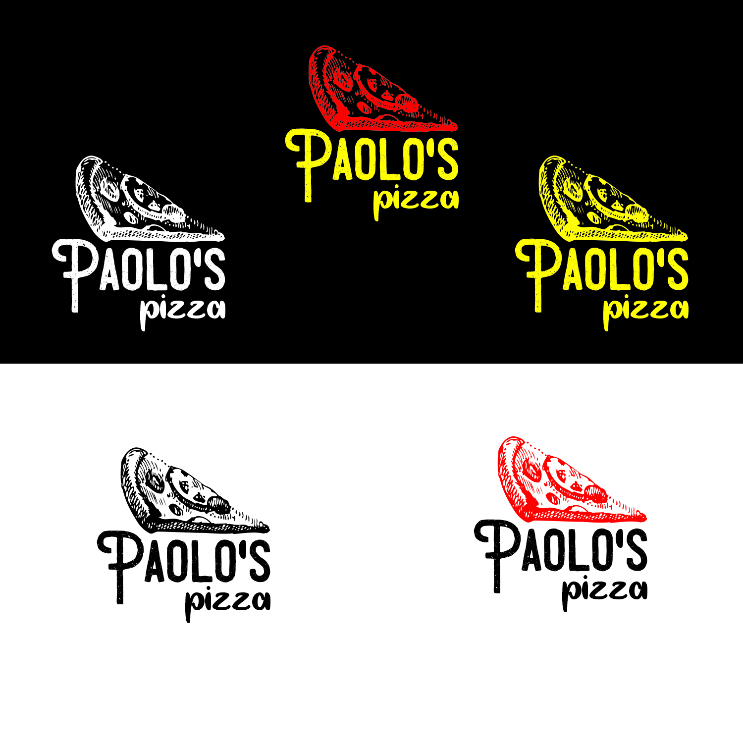 Logo Design by H P Creatives for Paolo's Pizza | Design #25151263