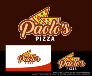 Diseño de Logo por alvinnavarra para Paolo's Pizza | Diseño: #25169580