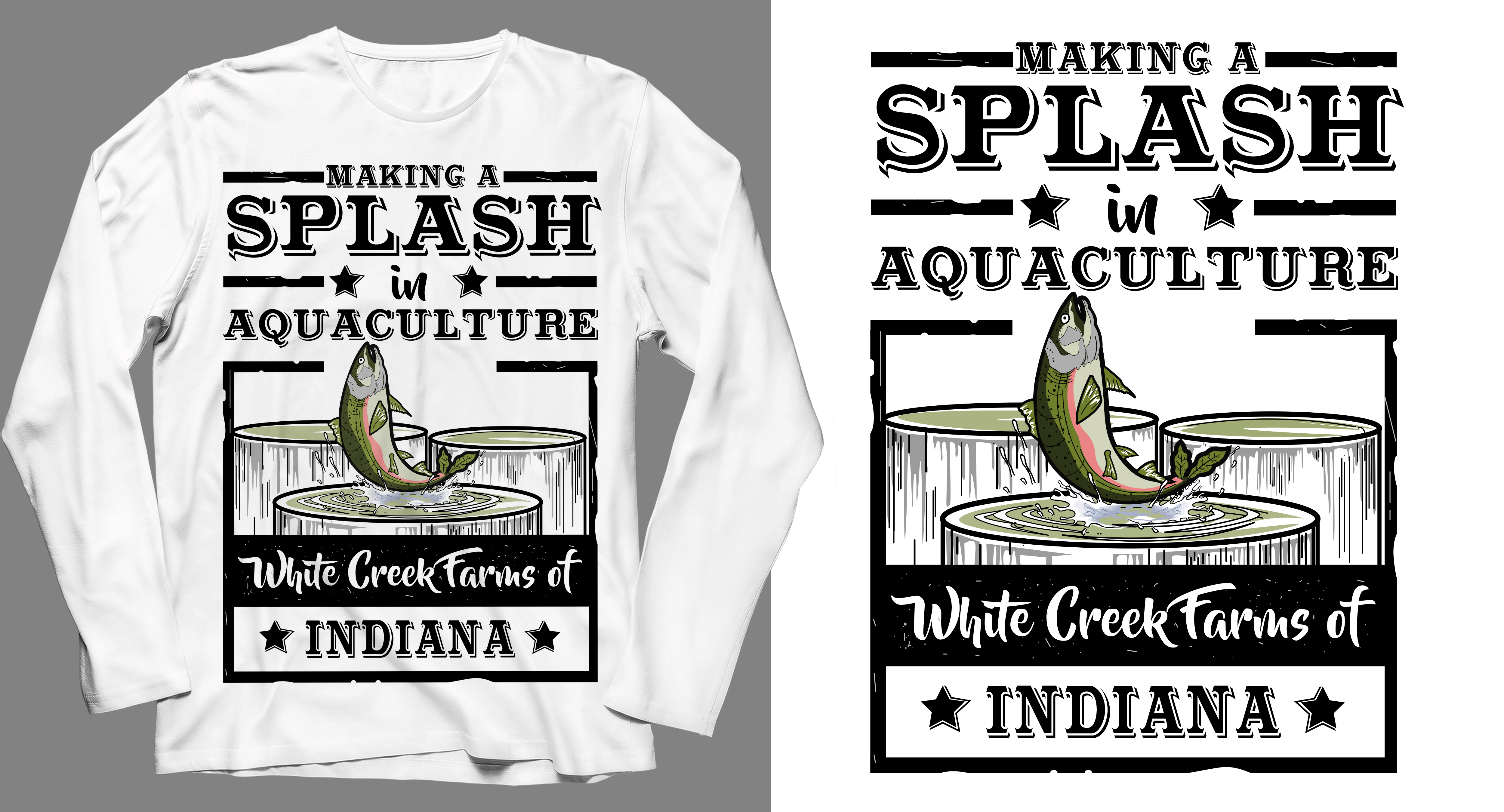 T-shirt Design by SAI DESIGNS for White Creek Farms of Indiana LLC | Design #25182367