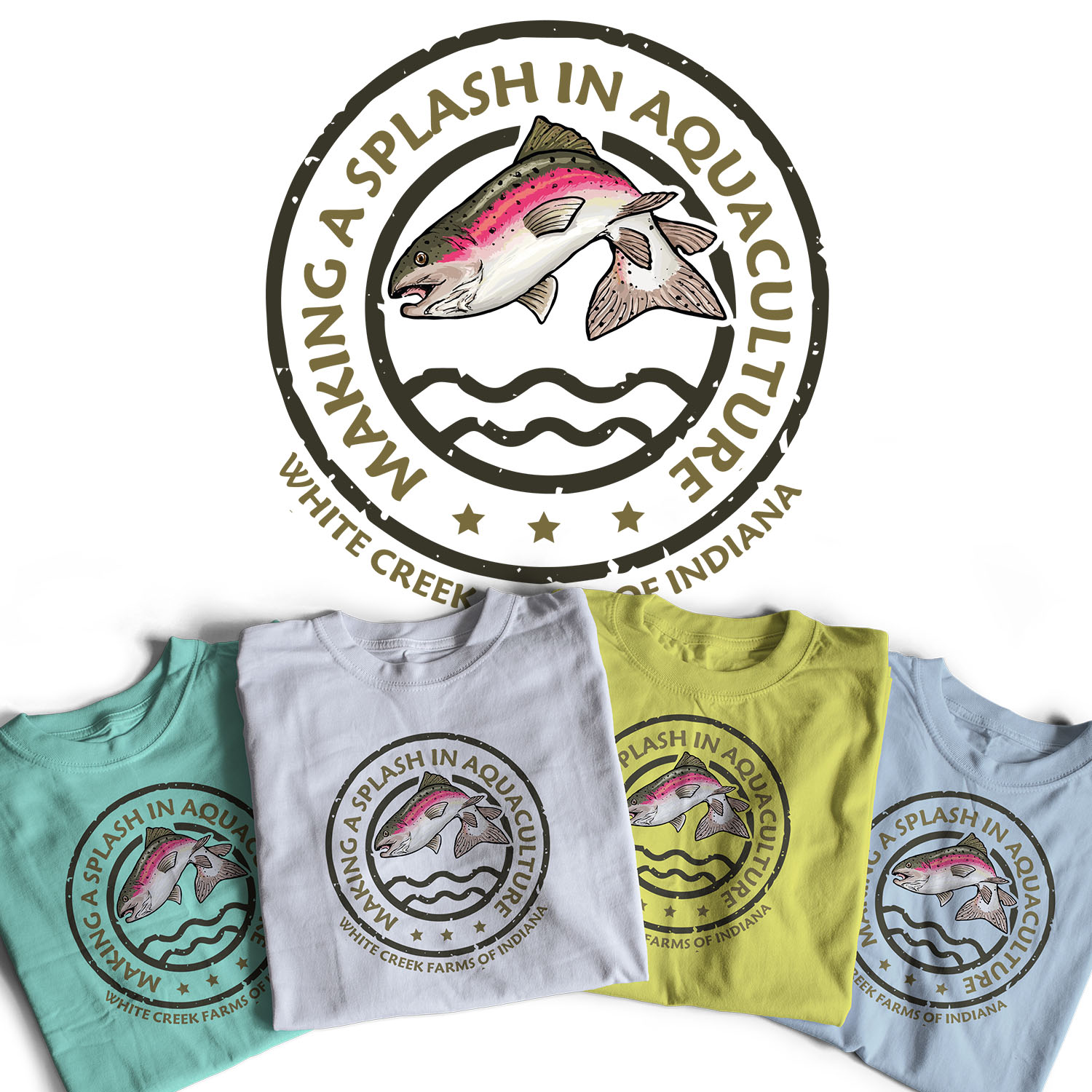 T-shirt Design by mekhfioui for White Creek Farms of Indiana LLC | Design #25165582
