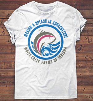 Making a splash in Aquaculture t-shirt | T-Shirt-Design von creative gravity