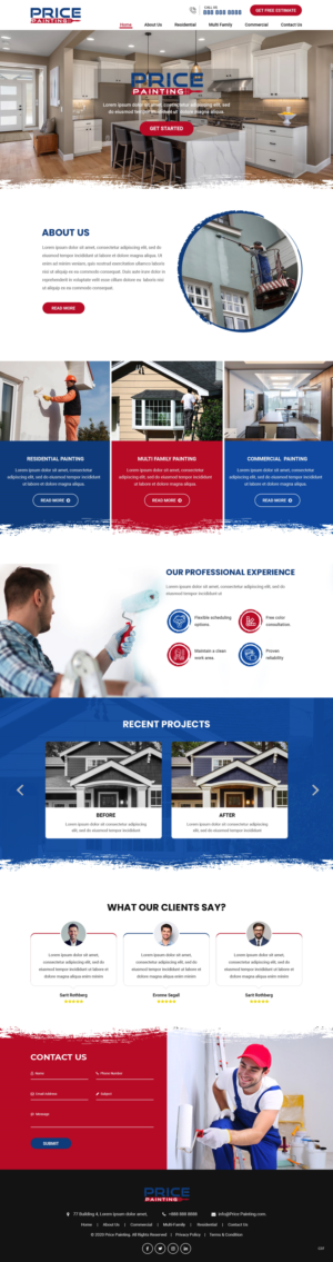 Web Design by pb for this project | Design: #25151856