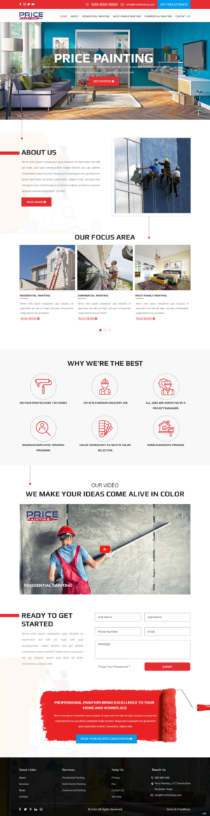 Web Design by pb for this project | Design: #25151859