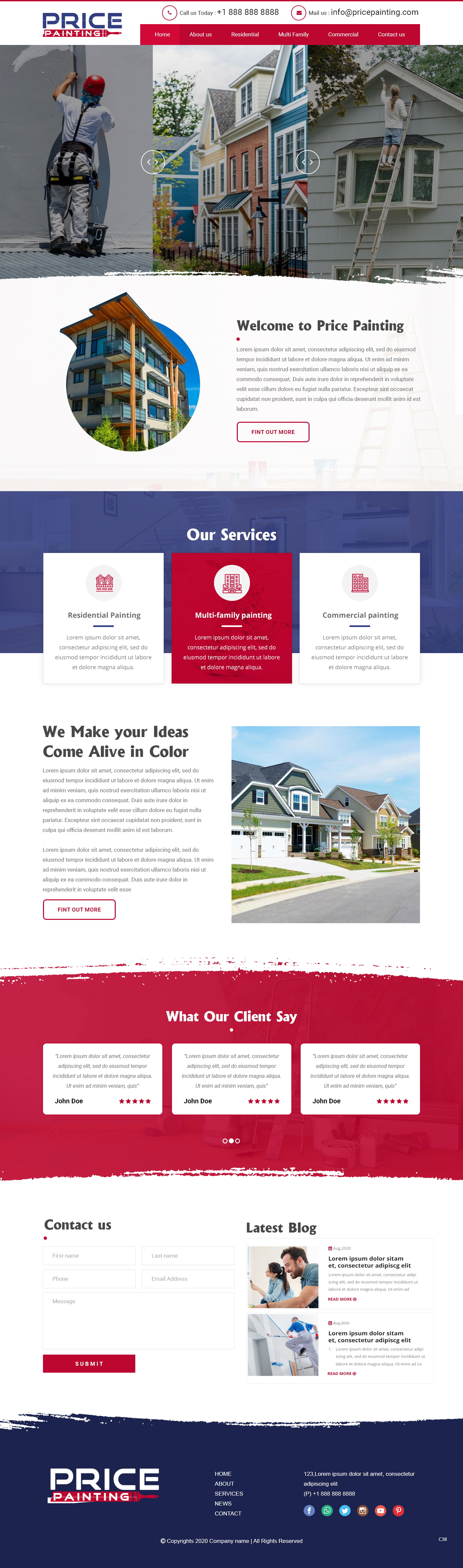 Web Design by pb for this project | Design #25151860