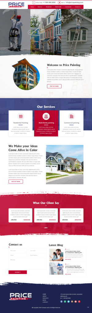 Web Design by pb for this project | Design: #25151860