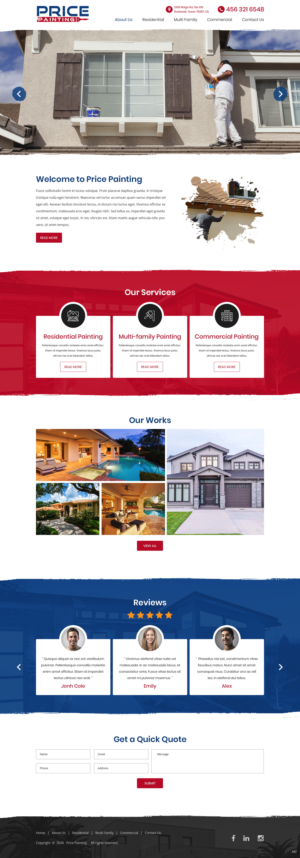 Web Design by pb for this project | Design: #25151863
