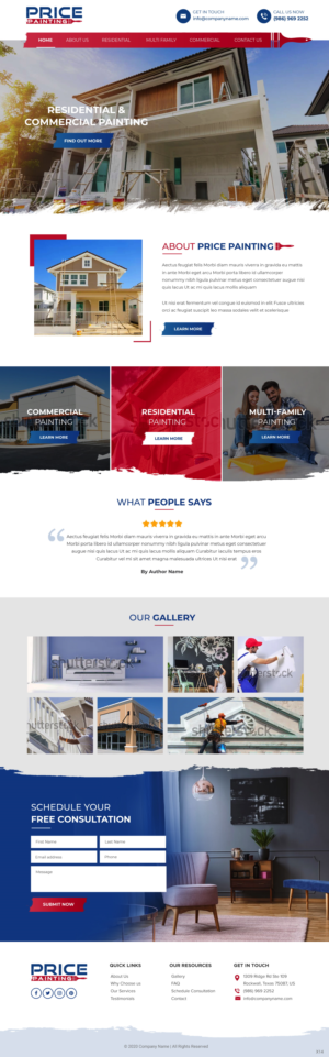 Web Design by pb for this project | Design: #25151864