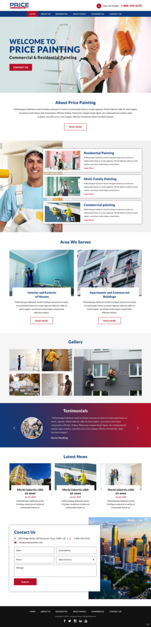 Web Design by pb for this project | Design: #25152184