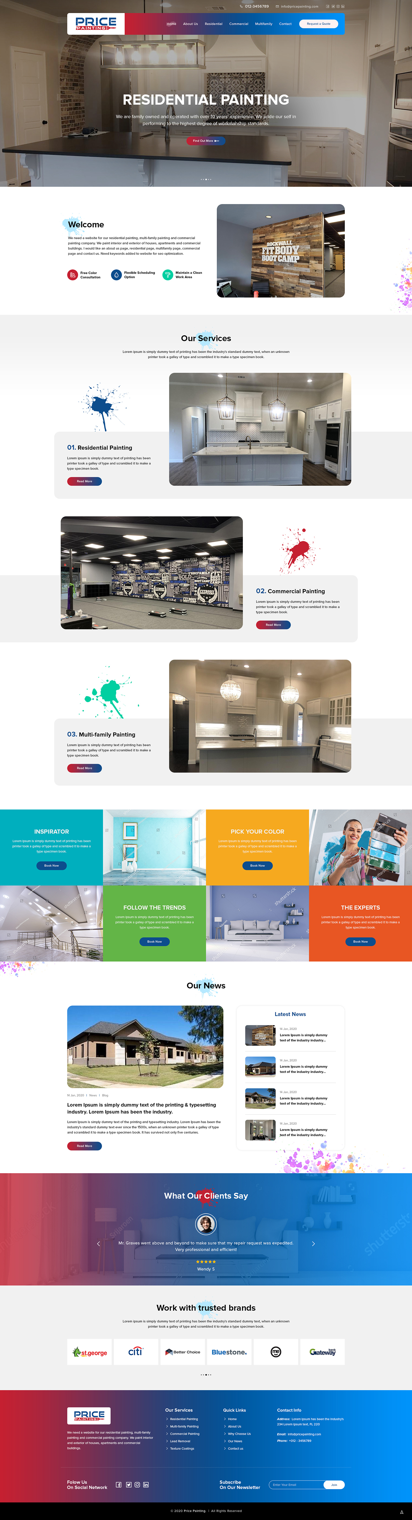 Web Design by Ved Web Services for this project | Design #25165856