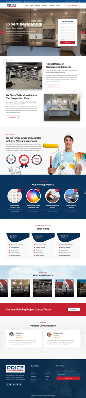 Web Design by maheshyadav2018 for this project | Design: #25155625