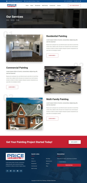 Web Design by maheshyadav2018 for this project | Design: #25155910