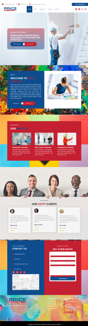 Web Design by JohnDigiTech for this project | Design: #25153889