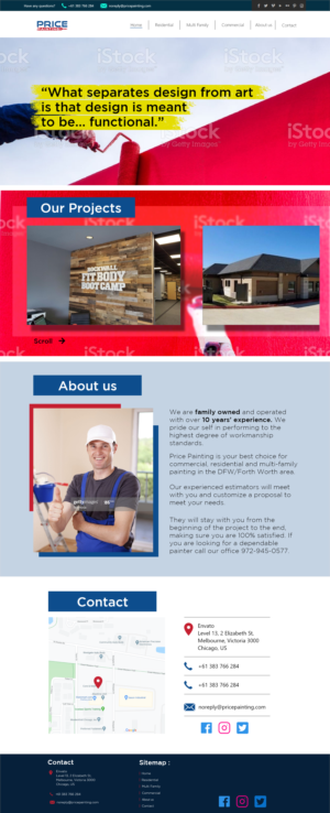 Web Design by Ron.IT for this project | Design: #25194413