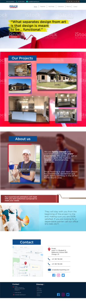 Web Design by Ron.IT for this project | Design: #25194705