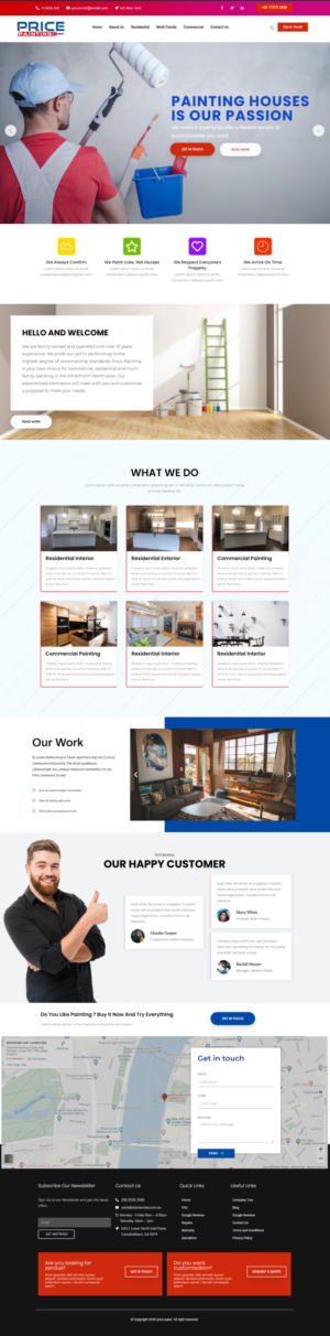 Web Design by Adeel Rahman for this project | Design: #25188236