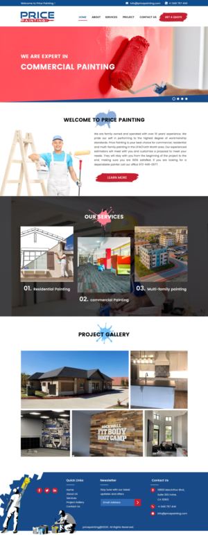 Web Design by Creative Slices for this project | Design #25164458