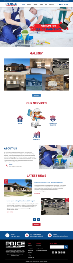 Web Design by Creative Slices for this project | Design: #25169971
