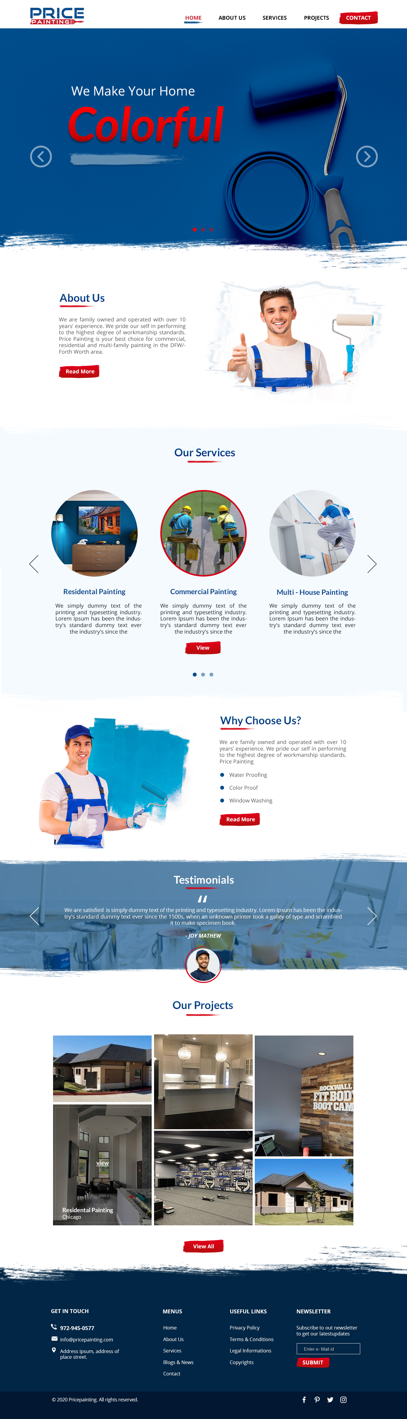 Web Design by Creative Slices for this project | Design #25180132
