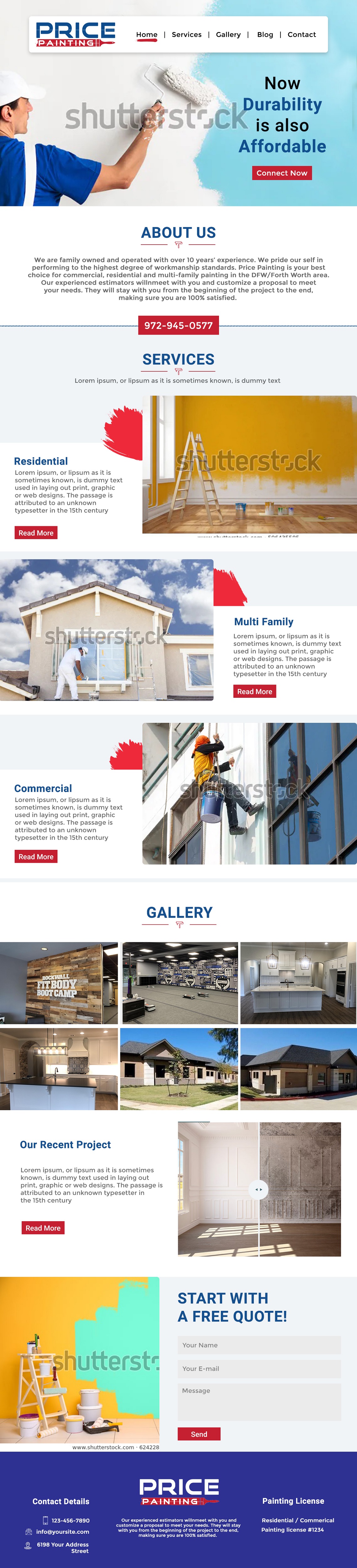 Web Design by Creative Slices for this project | Design #25207688