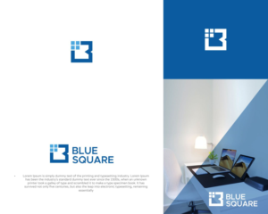 Blue Square | Logo Design by Apple Dsigner