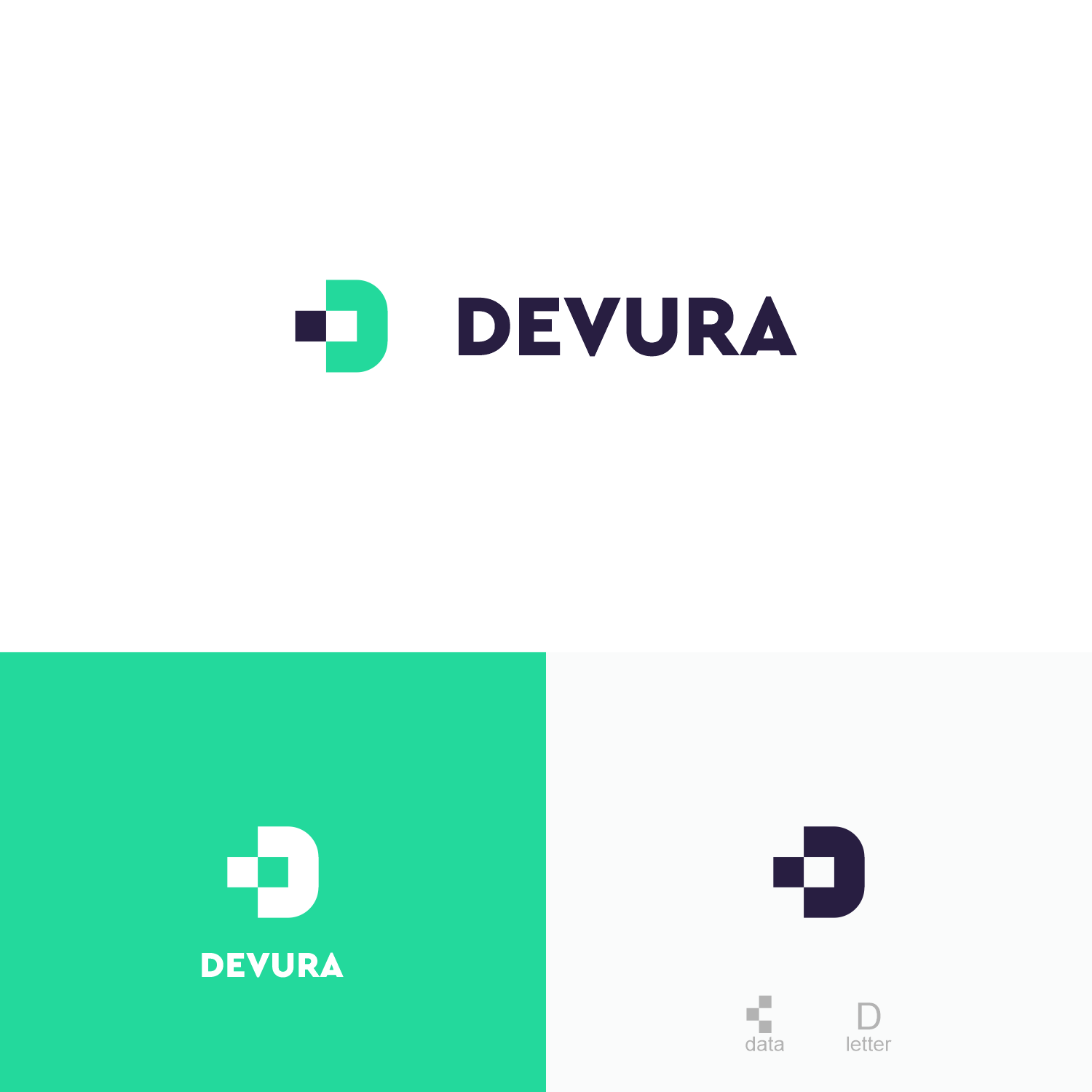 Logo Design by Omee for DEVURA | Design #25172198
