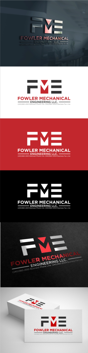 Fowler Mechanical Engineering LLC | Logo Design by M Habib