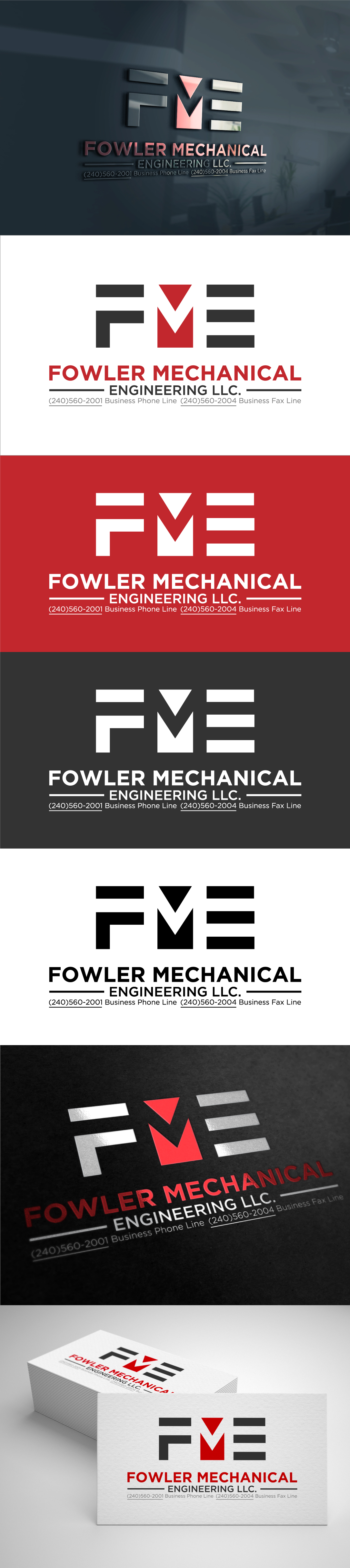 Design de Logo par M Habib pour Fowler Mechanical Engineering,LLC | Design #25167217