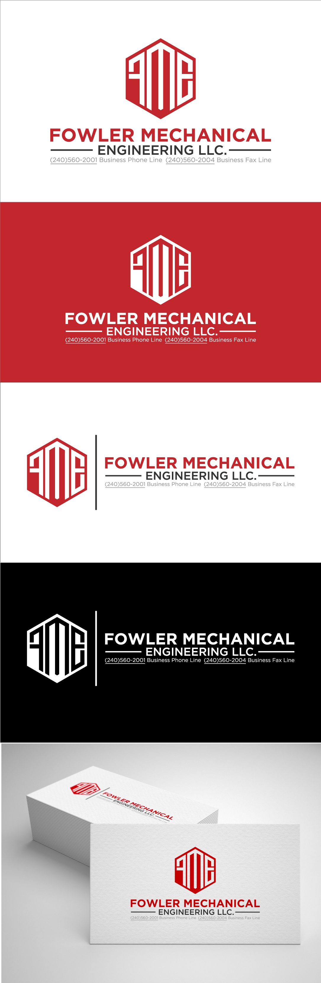 Design de Logo par M Habib pour Fowler Mechanical Engineering,LLC | Design #25167625
