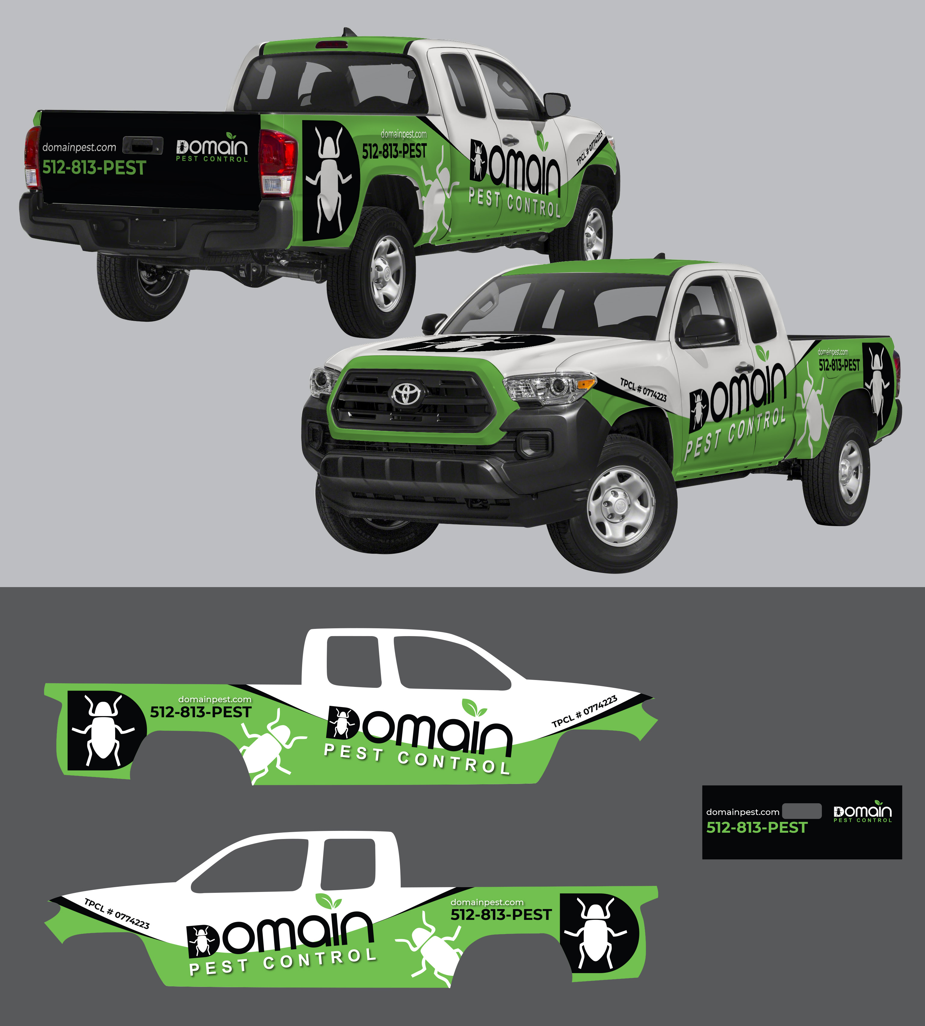 Signage Design by Impressive Solutions for Domain Pest Control | Design #25177216