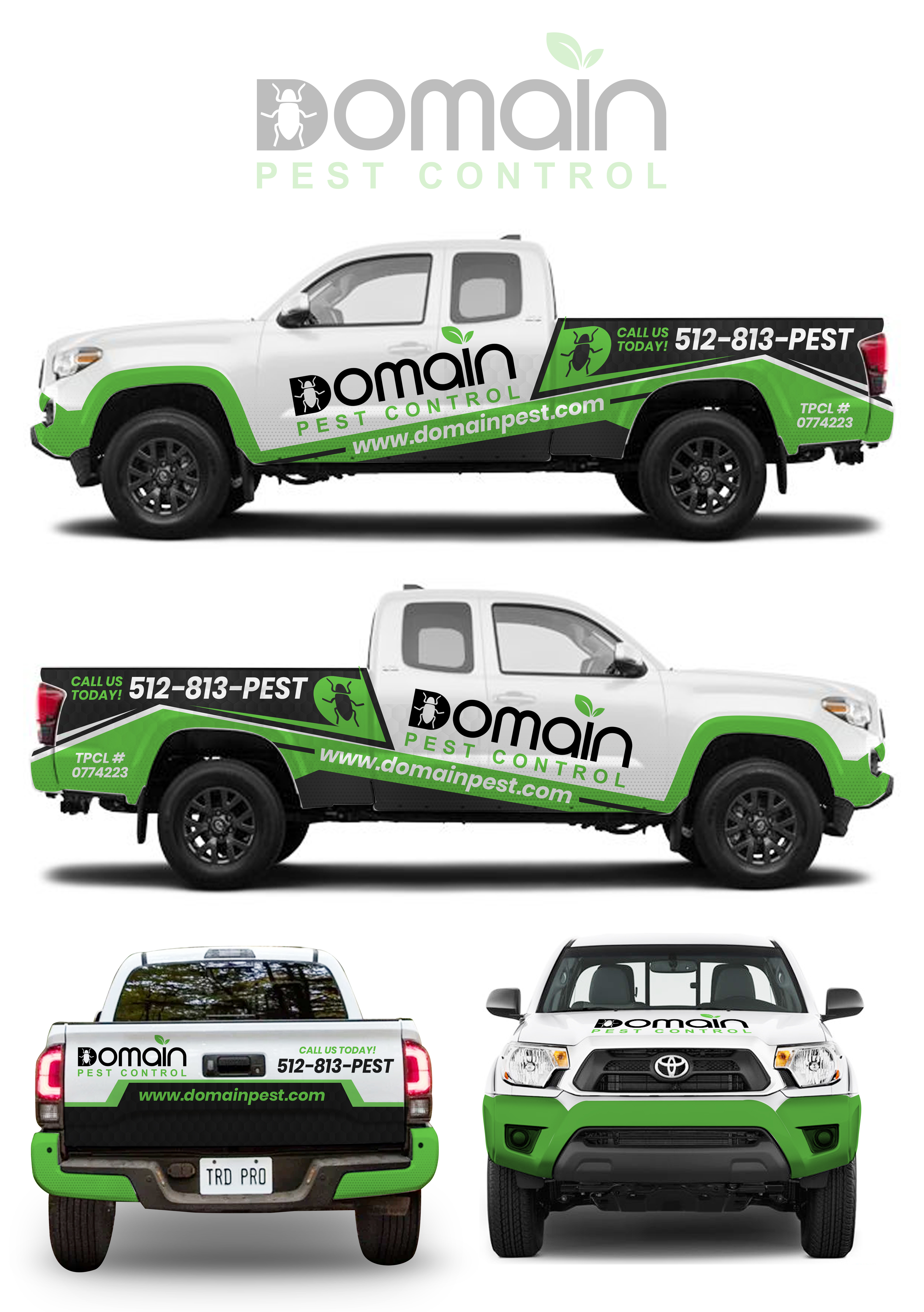 Signage Design by SAI DESIGNS for Domain Pest Control | Design #25176109