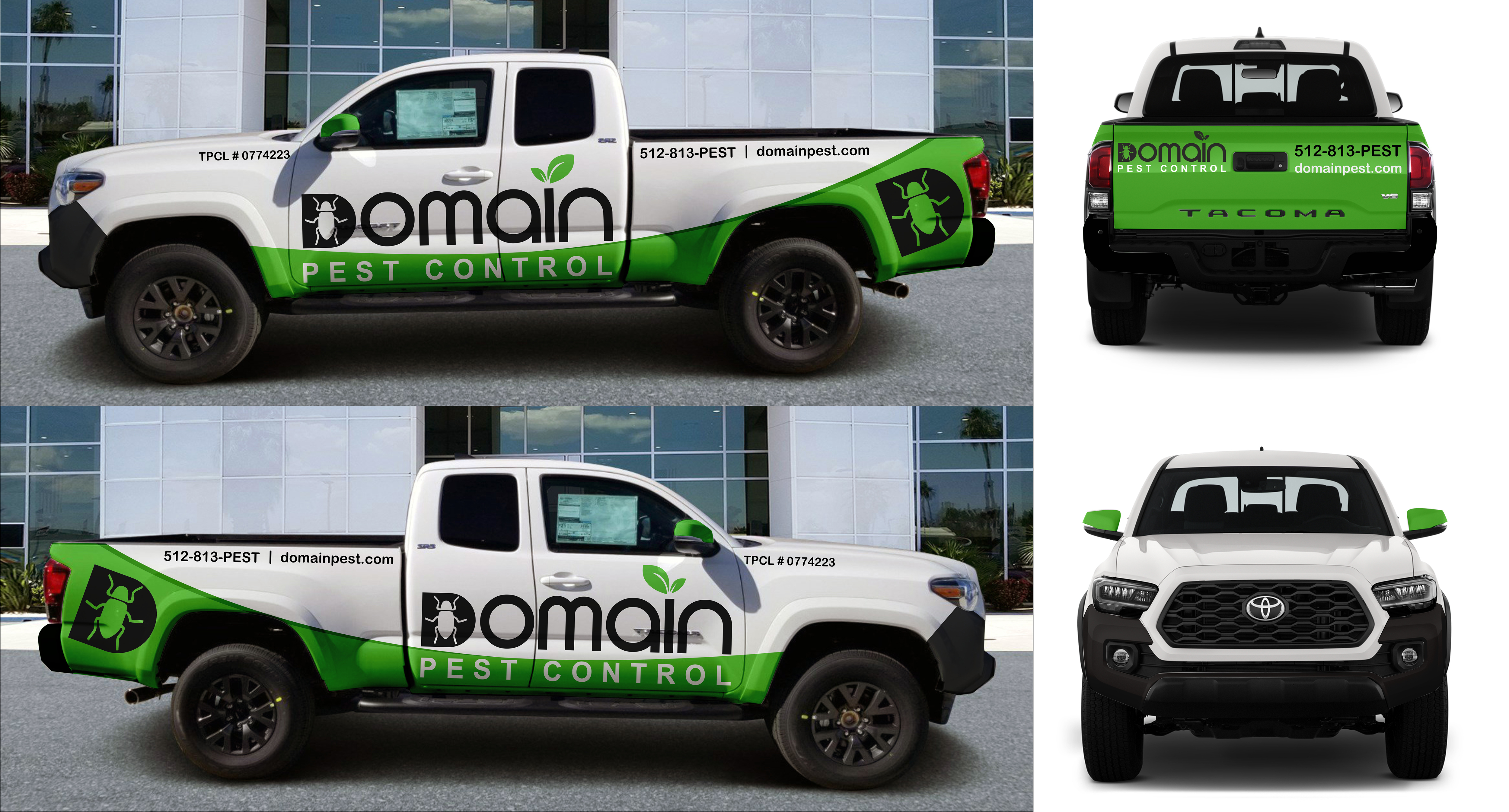 Signage Design by Alessandro Serrago for Domain Pest Control | Design #25229636
