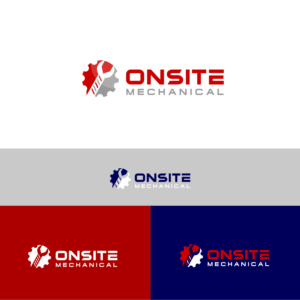 Logo Design by S.N.Y™-01 for Onsite mechanical  | Design #25175123