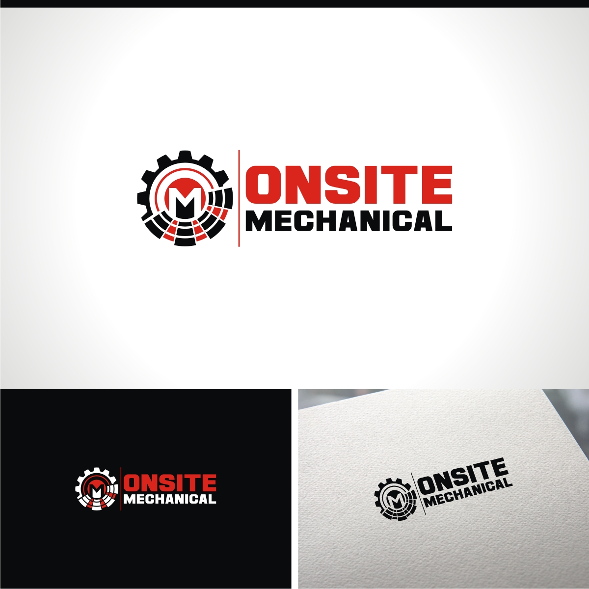 Logo Design by e-graphics for Onsite mechanical  | Design #25151220