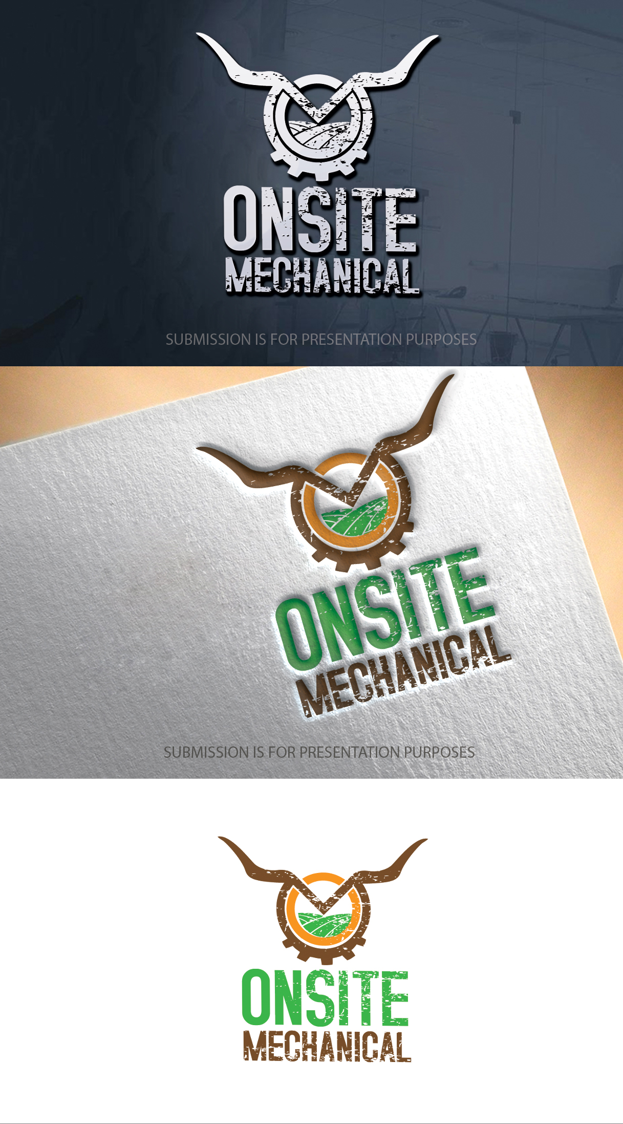 Logo Design by graphicevolution for Onsite mechanical  | Design #25150066