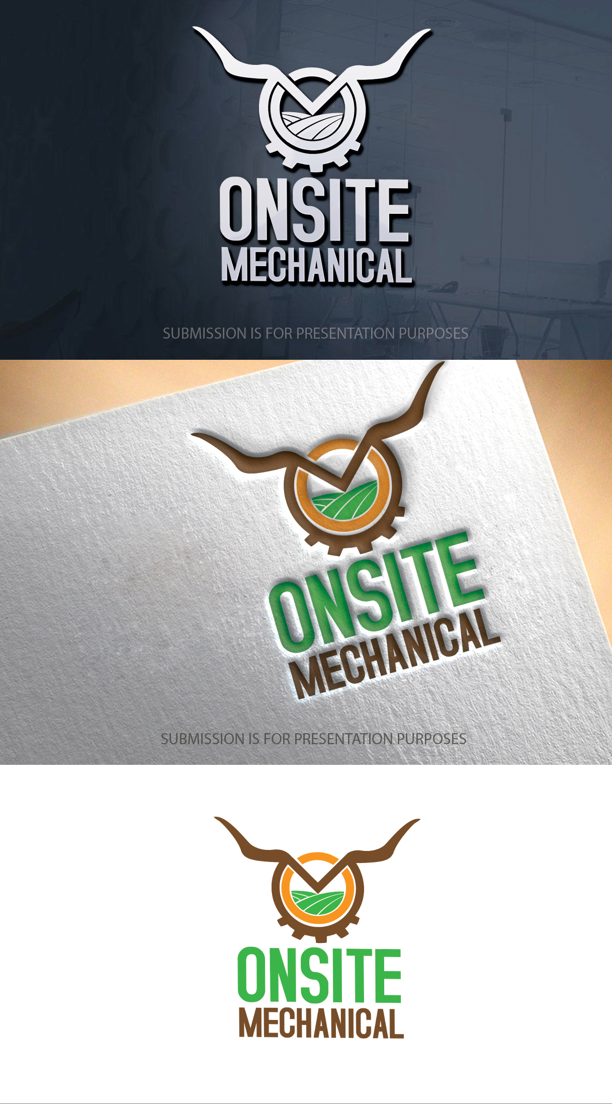 Diseño de Logo por graphicevolution para Onsite mechanical  | Diseño #25150067