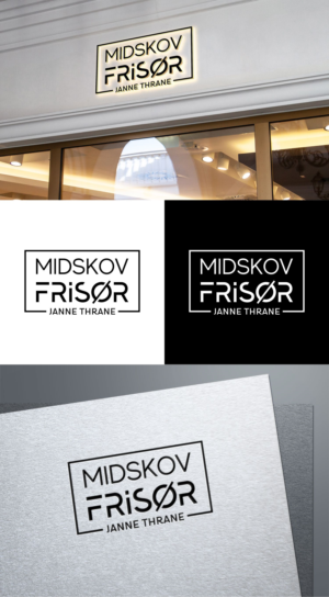 Midskov - Frisør or you can be creative. Frisør means hairdresser in Danish | Logo Design by CIG Designer