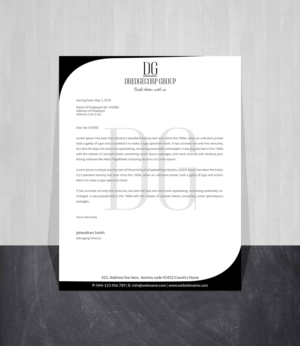 Letterhead Design by Creations Box 2015 for this project | Design: #25156458