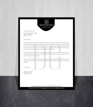 Letterhead Design by Creations Box 2015 for this project | Design: #25157961