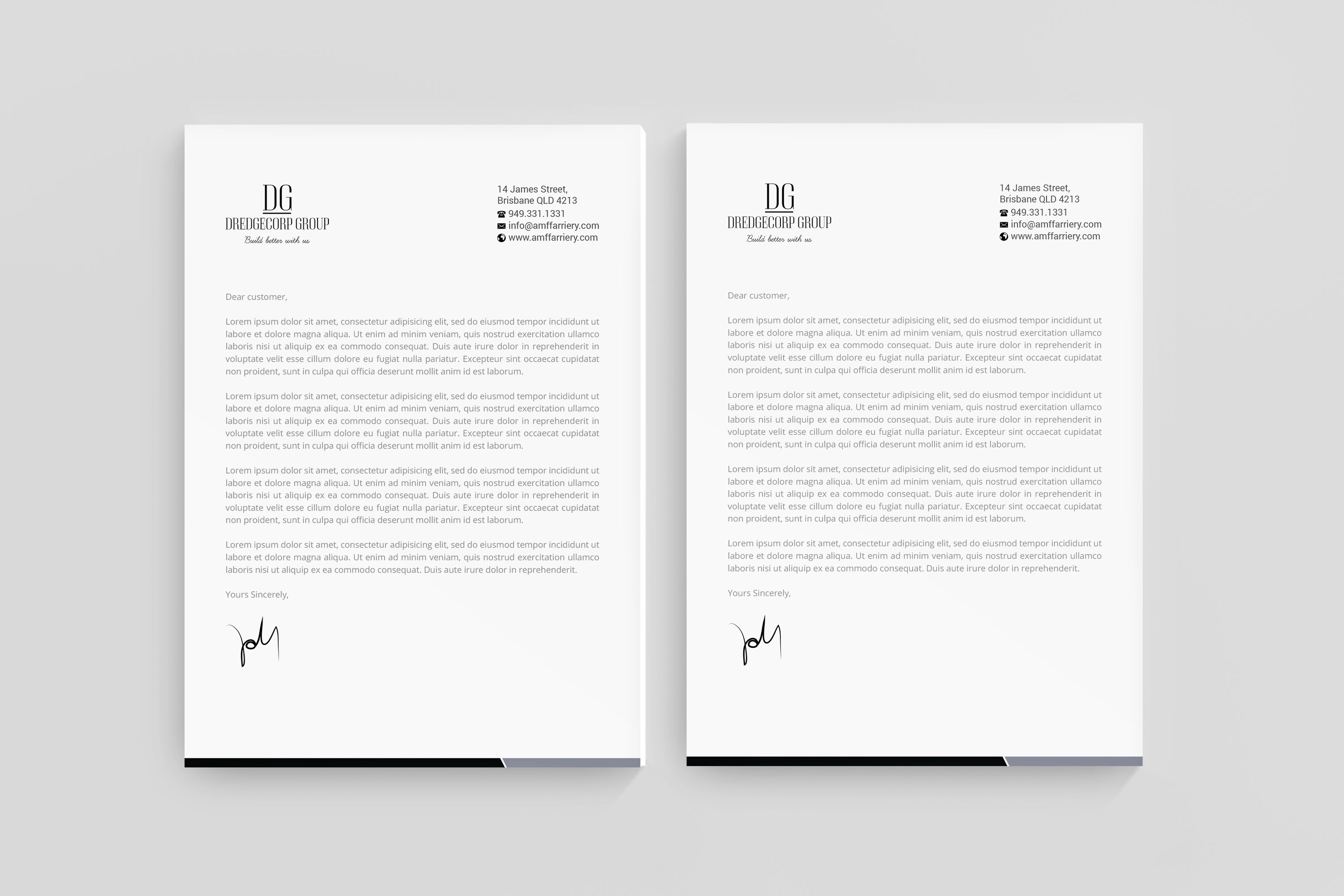 Letterhead Design by R.design for this project | Design #25156133