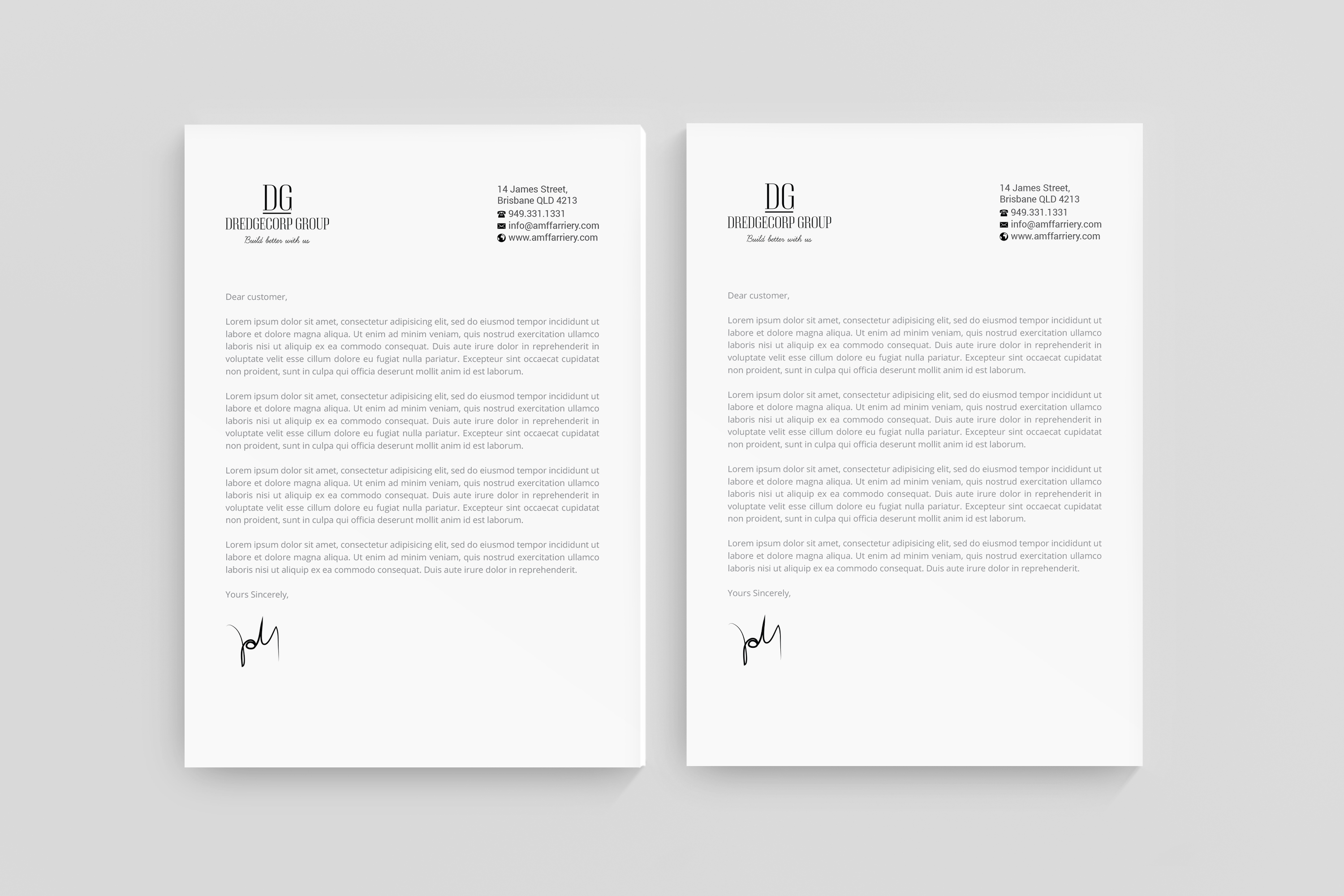 Letterhead Design by R.design for this project | Design #25156156