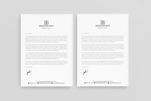 Letterhead Design by R.design for this project | Design: #25156164