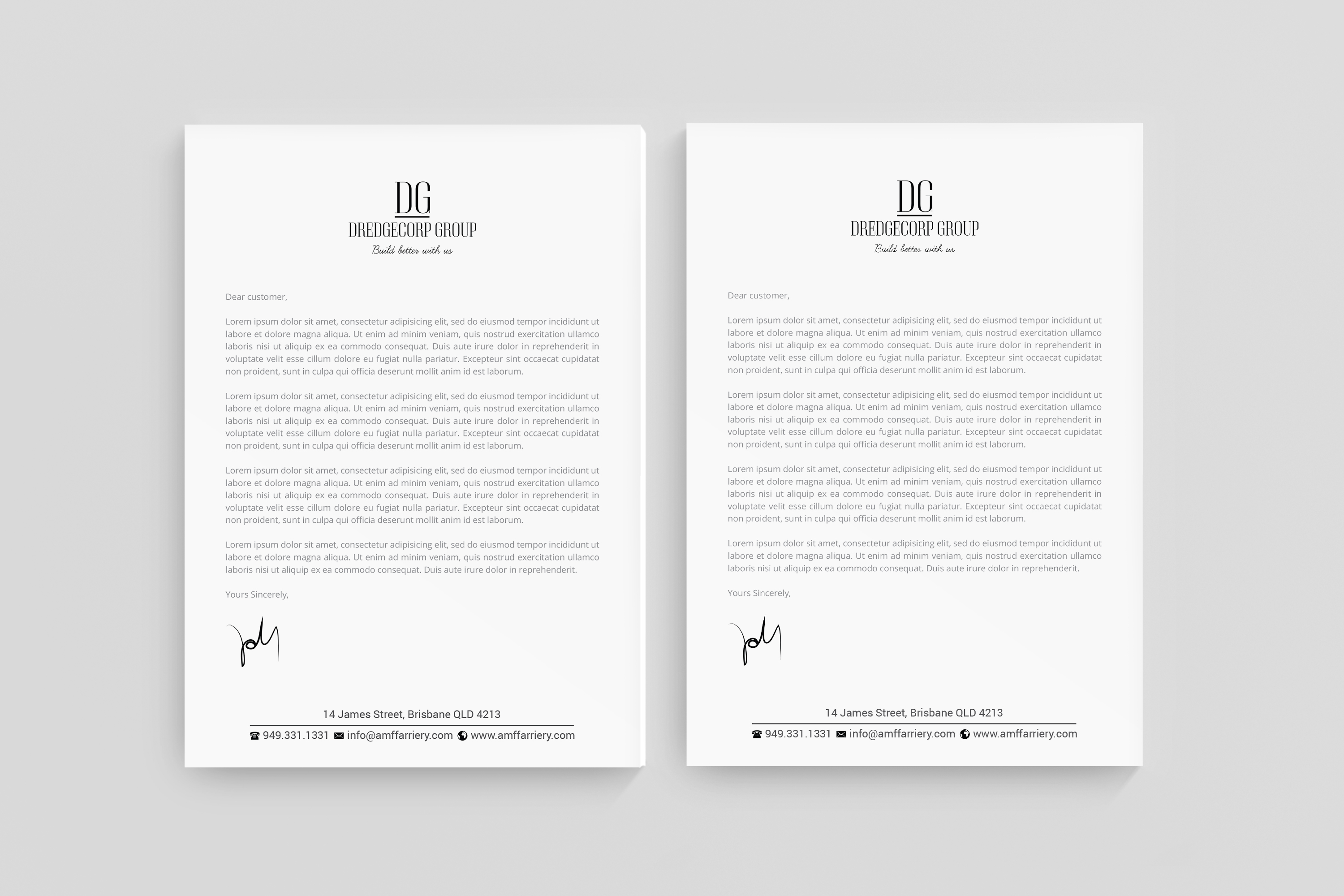 Letterhead Design by R.design for this project | Design #25156203